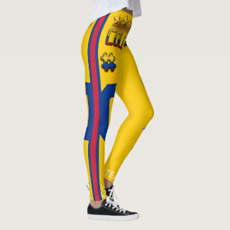 Colombia 2026 Global Cup: Guld Trophy & Tröja 10 Leggings