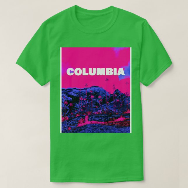 Colombia 2 t shirt (Design framsida)