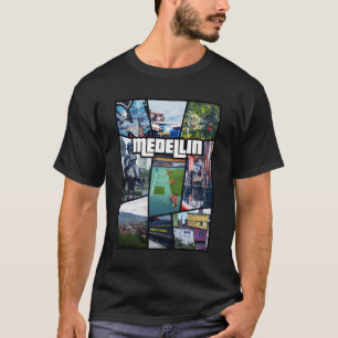 Colombia Antioquia Medellin City Tee Sydamerika