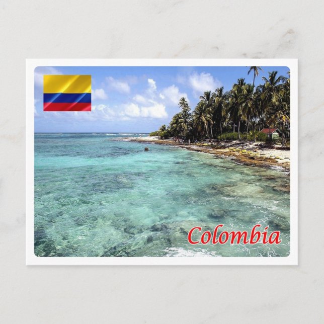 Colombia - Archipelago of San Andrés - Vykort (Framsida)
