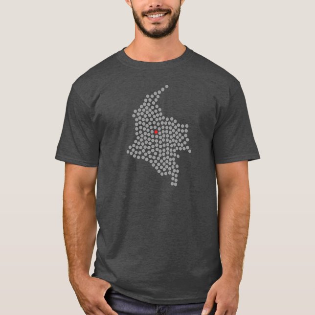 Colombia Bogota pricker Tee (Framsida)