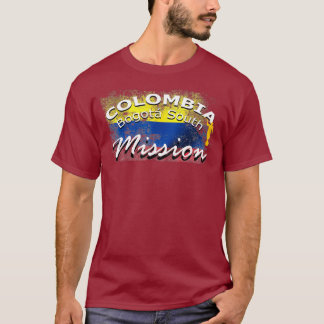 Colombia Bogota South Mormon LDS Uppdrag Gift T Shirt