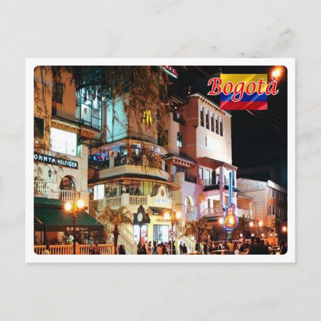 Colombia - Bogotà - Vykort (Framsida)