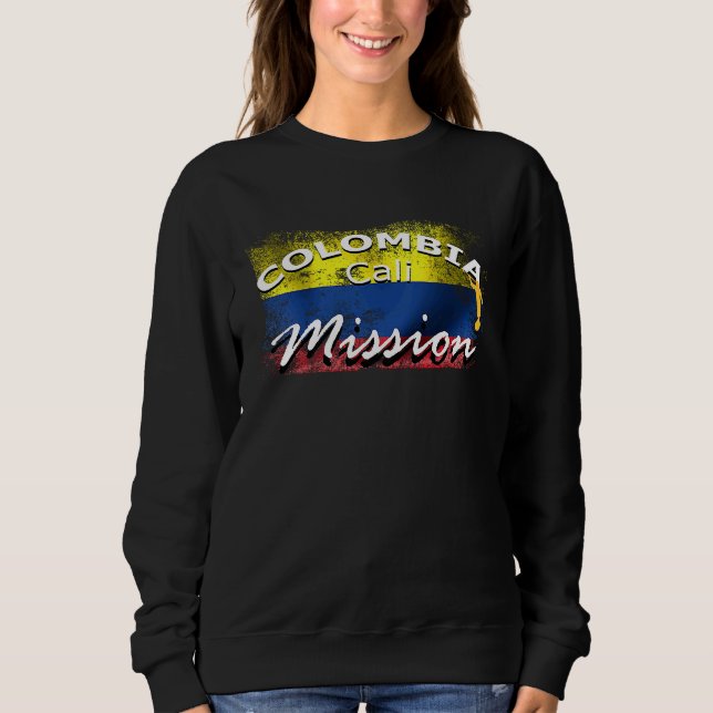 Colombia Cali Mormon LDS Mission Missionary T Shirt (Framsida)