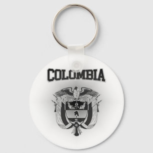 Colombia Coat of Arms Nyckelring