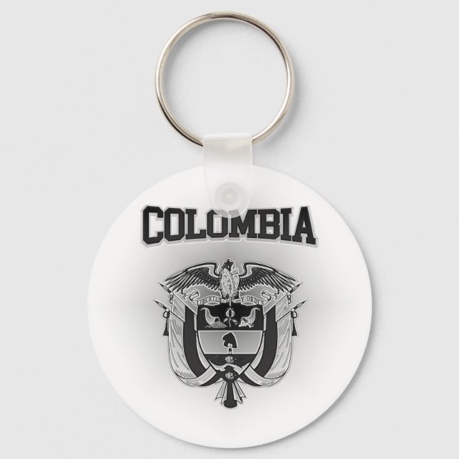 Colombia  Coat of Arms Nyckelring (Framsida)