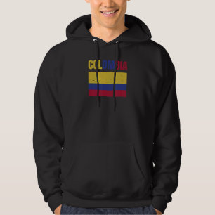 Colombia Colombia, Colombia, Flagga, Colombia, Her Hoodie