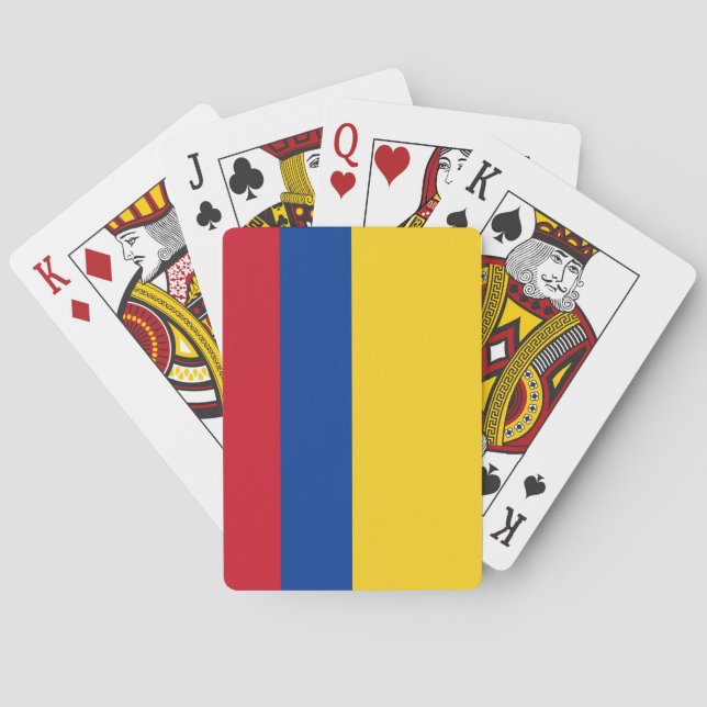 Colombia (Colombia), Flagga Casinokort (Baksidan)