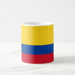 Colombia (Colombia), Flagga Kaffemugg