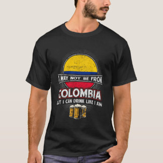 Colombia colombianska roots Heritage Proud Colombi T Shirt