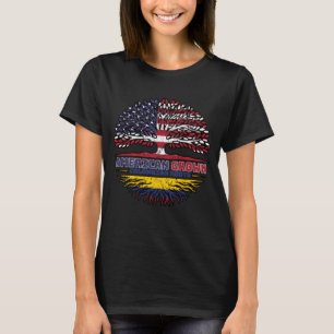Colombia Colombianska USA USA USA Förenta Stater T Shirt