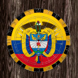 Colombia Dartboard & Flagga darts / match board Darttavla<br><div class="desc">Dartboard: Colombia & Jacka av Arm,  colombianska flagga darts,  familjespel för roligt - kärlek mitt land,  sommarspel,  helgdag,  fars dag,  födelsedagsfest,  college studenter/sportfantaster</div>