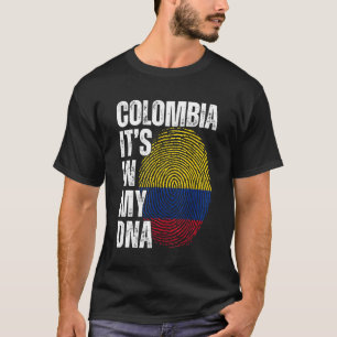 Colombia Det är i mitt DNA matchande colombianska T Shirt