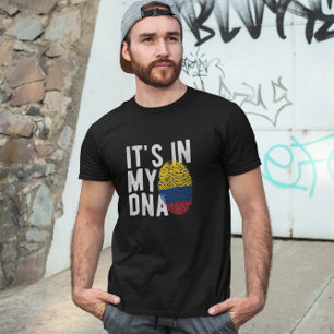 Colombia DNA Flagga T Shirt