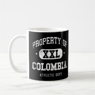 Colombia Egendom Xxl Sport College Athletic Funny Kaffemugg