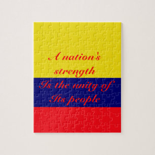 Colombia - en nations styrka pussel