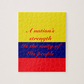 Colombia - en nations styrka pussel