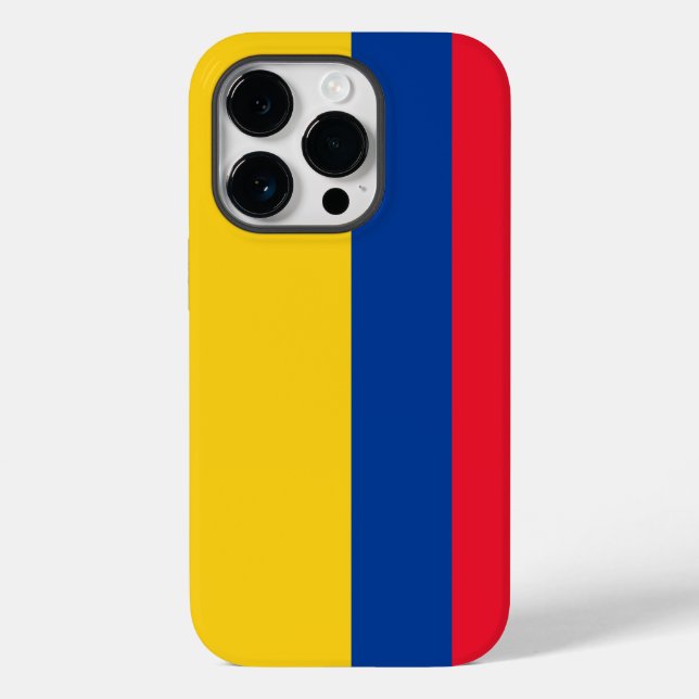 Colombia Flag Cell Phone Case (Baksida)