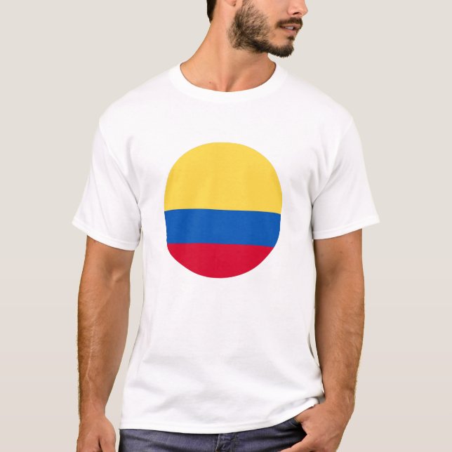 Colombia Flag T Shirt (Framsida)
