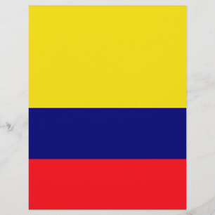 Colombia flagga
