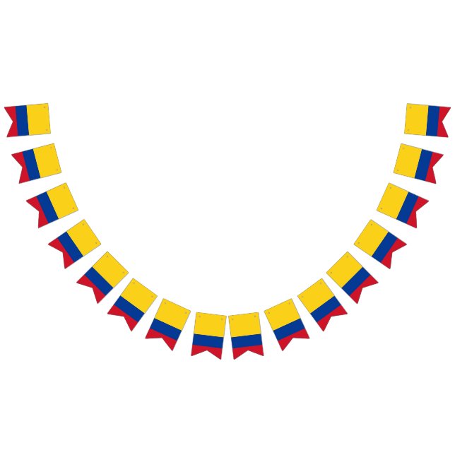 Colombia flagga (Alla)