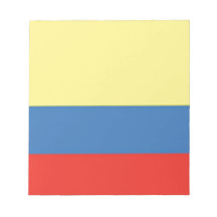 Colombia Flagga Anteckningsblock