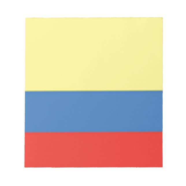 Colombia Flagga Anteckningsblock (Framsida)