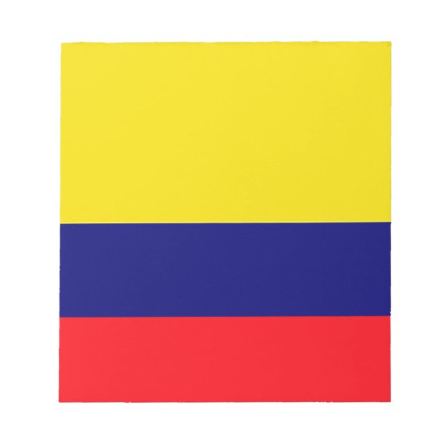 Colombia flagga anteckningsblock (Framsida)