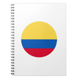 Colombia Flagga Anteckningsbok