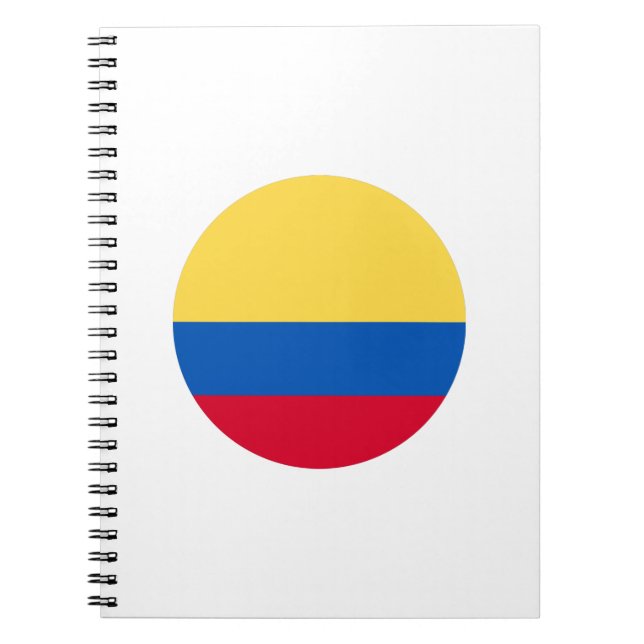 Colombia Flagga Anteckningsbok (Framsidan)