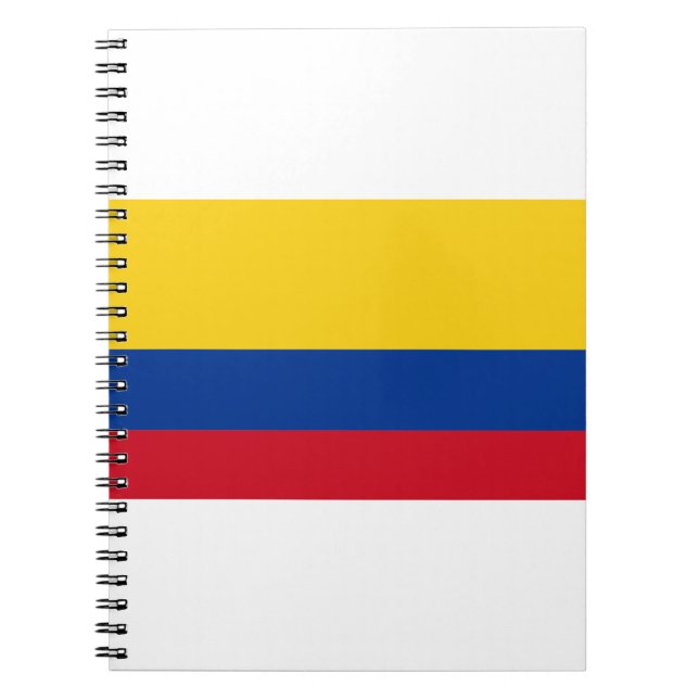 Colombia Flagga Anteckningsbok (Framsidan)