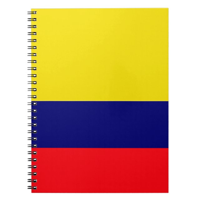 Colombia flagga anteckningsbok (Framsidan)