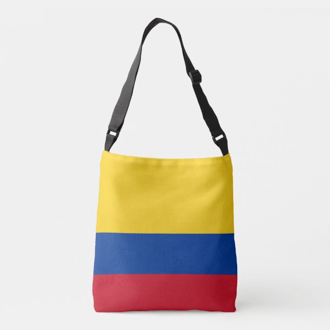 Colombia flagga axelväska (Baksida)