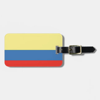 Colombia Flagga Bagagebricka