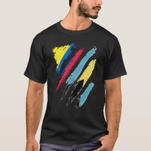 Colombia Flagga Bahamas Grown Patriot Land Rand T Shirt