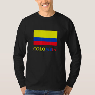 Colombia Flagga Bandera Colombia ana Land colombia T Shirt