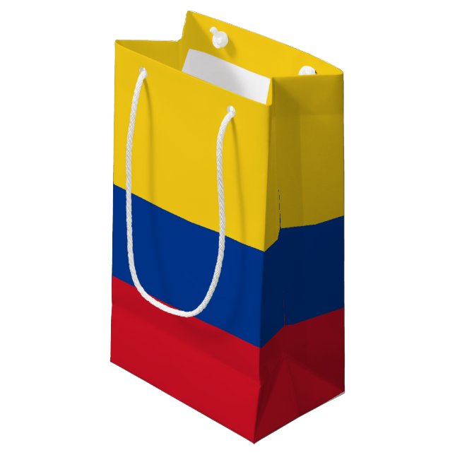 Colombia flagga - Bandera De Colombia (Framsidan Vinklad)