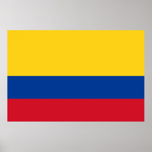 Colombia flagga - Bandera De Colombia Poster