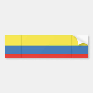 Colombia Flagga Bildekal