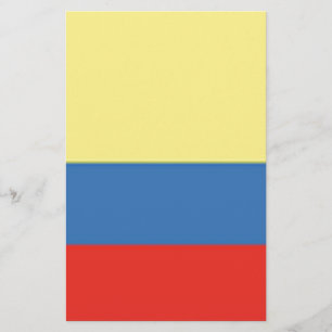 Colombia Flagga Brevpapper