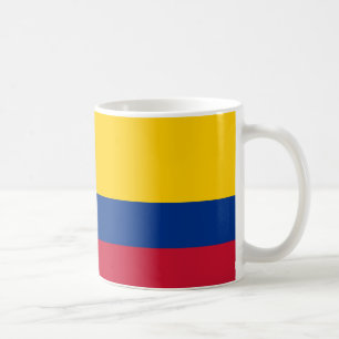 Colombia Flagga Ceramic Mugg