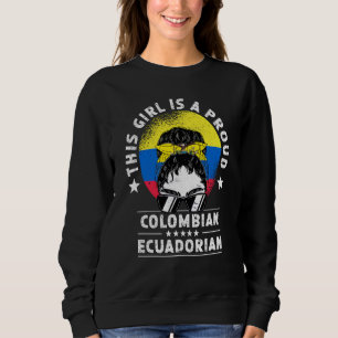 Colombia Flagga Ecuador Odlad Kvinnor Flickor Medb T Shirt