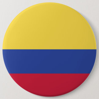 Colombia Flagga Emblem Knapp