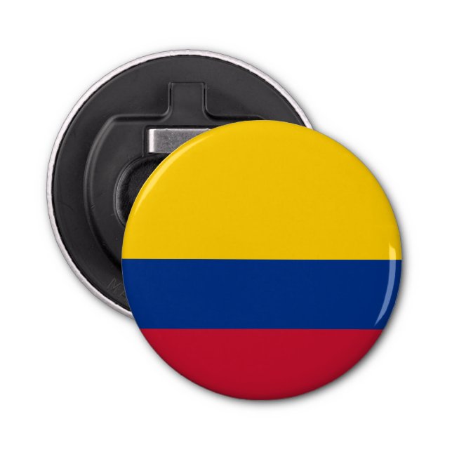Colombia Flagga Flasköppnare (Framsidan)