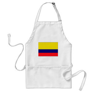 Colombia flagga förkläde