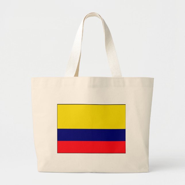Colombia flagga jumbo tygkasse (Framsidan)