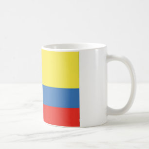 Colombia Flagga Kaffemugg