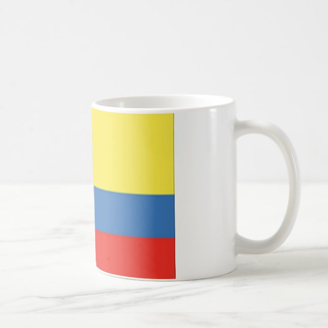 Colombia Flagga Kaffemugg (Höger)