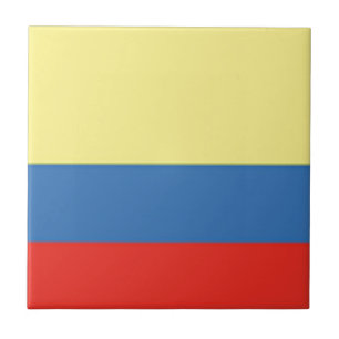 Colombia Flagga Kakelplatta
