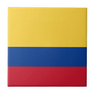 Colombia flagga kakelplatta